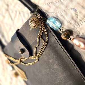 Handmade Art Deco Vintage Purse Charm Charms